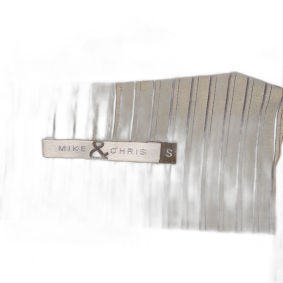 Mike & Chris Crinkled Leather Hoodie "Basket Weave" shoulders/back
-Camel color - Picture 3 of 5